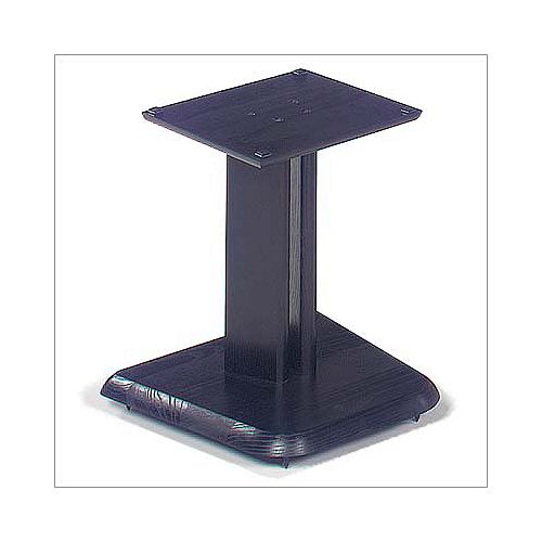 Buy Wood Technology Solid Hardwood Ebony FGH Series 8 in. Speaker Stands