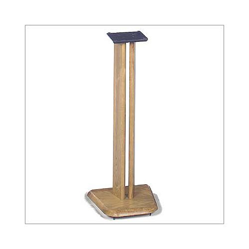 Buy Wood Technology Solid Hardwood Oak FGH Series 21 in. Speaker Stands
