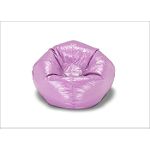 X Rocker Standard Pink Shiny Bean Bag Chair