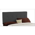 Skyline Furniture Five Button Headboard in Black by CSN Stores
