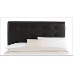 Skyline Furniture Tufted Leather Headboard in... by CSN Stores