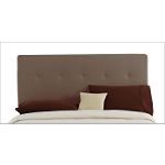 Skyline Furniture Five Button Headboard in Khaki by CSN Stores