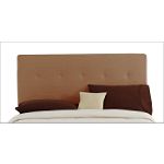 Skyline Furniture Five Button Headboard in Saddle by CSN Stores