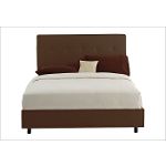 Skyline Furniture Five Button Bed in Chocolate by CSN Stores