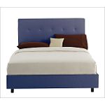 Skyline Furniture Five Button Bed in Lazuli by CSN Stores