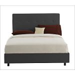 Skyline Furniture Five Button Bed in Black by CSN Stores