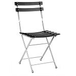 Zuo Cannes Folding Chair Black
