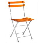 Zuo Cannes Folding Chair Orange
