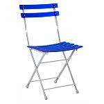 Zuo Cannes Folding Chair Sky Blue
