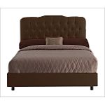 Skyline Furniture Tufted Arch Bed in Chocolate by CSN Stores