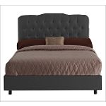Skyline Furniture Tufted Arch Bed in Black by CSN Stores