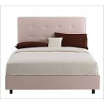 Skyline Furniture Tufted Bed in Oatmeal by CSN Stores