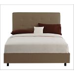 Skyline Furniture Tufted Bed in Khaki by CSN Stores