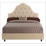 Skyline Furniture Tufted High Arch Bed in... by CSN Stores