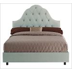 Skyline Furniture Tufted High Arch Bed in... by CSN Stores