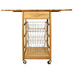 Catskill Dual Drop Leaf Basket Cart by Catskill