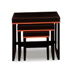 Furniture FX Scottsdale Nest Table S 3 Black... by Furniture FX