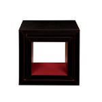 Furniture FX Miami Faux Leather Cube Table S 2 by Furniture FX