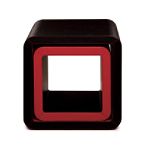 Click here to buy Furniture FX Miami Faux Leather Round Cube Table S... by Furniture FX.