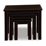 Furniture FX Brooklyn Faux Leather Nesting Table S... by Furniture FX