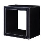 Furniture FX Large Square Faux Leather Wall Shelf... by Furniture FX