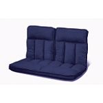 Furniture FX Rockstar 800 Double Chair, Navy Blue by Furniture FX