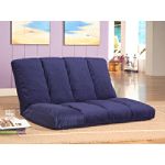 Furniture FX Rockstar 100 Double Chair, Navy Blue by Furniture FX