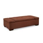 Furniture FX Charleston Ottoman, Chocolate by Furniture FX