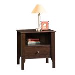 Sauder Night Stand - Dark Alder

