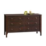 Click here to buy Sauder Dresser 6 Drawer - Dark Alder by Sauder Woodworking Company.