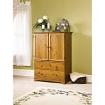 Sauder Armoire - Spiced Pine