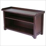 Winsome Antique Walnut Storage Hall Bench - Painted / Stained