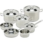 Magefesa Sibaris Stainless Steel 11 Piece, Cookware Set