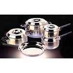 Allied Allied 9 Piece KINOX Stainless Steel Cookware Set
