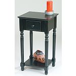 OSP Designs Telephone Table w/Drawer and Shelf (Manhattan Collection)
