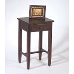 OSP Designs Telephone Table w/Drawer and Shelf (Espresso Collection)
