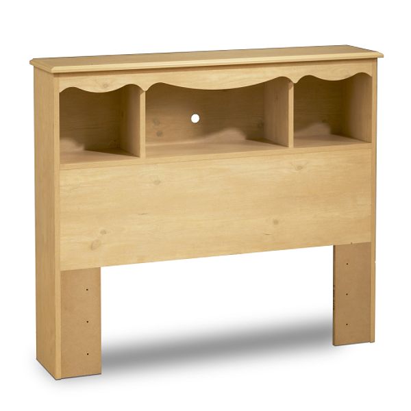 South Shore Lily Rose Twin Bookcase Headboard - Romantic Pine