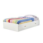 South Shore Mate's Bed, Logik, Contemporary, Pure white