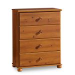 South Shore 4-drawer chest, Sand Castle Collection, Country, Sunny Pine
