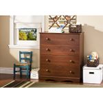 South Shore 4 drawer chest, Heavenly Collection, Royal Cherry

