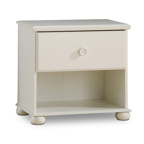 South Shore Sand Castle Night Stand - Pure White
