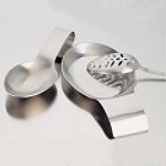AMCO Houseworks Stainless Steel Spoon Rest