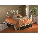 Aynsley Bed w/ Frame - Alabaster - Queen