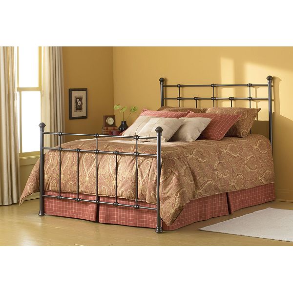 Dexter Full Bed with Frame - Hammered Copper