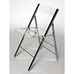 Baxton Studio Adelaide Acrylic Accent Chair