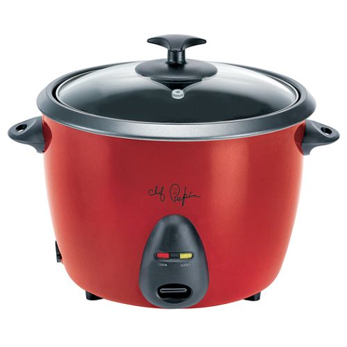 Chef Pepin 10-Cup Rice Cooker  Metallic Red - CH48245 Best Price