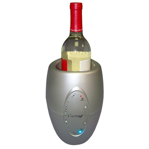 Vinotemp 1 Bottle Wine Cooler - VT-CHILLER SLVR by 