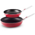 Farberware Accent Farberware Accents Twin Pack Deep Skillets - Red