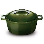 Kitchen Aid Cast Iron 3.5 Qt. Round Dutch Oven - Gree