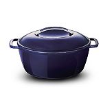 Kitchen Aid Cast Iron 3.5 Qt. Round Dutch Oven - Blu